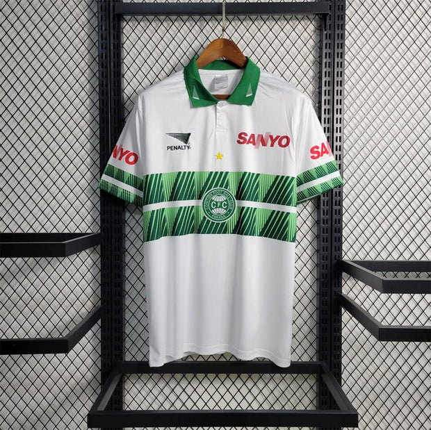 Coritiba white away retro shirts - Footballshirt.online