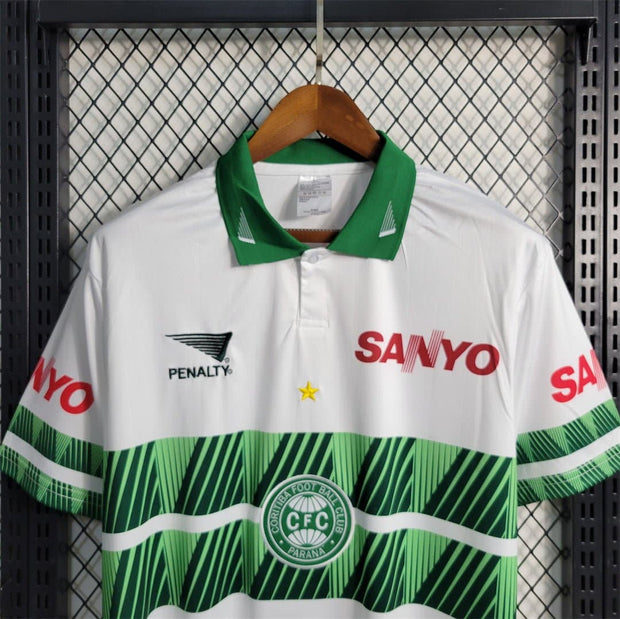 Coritiba white away retro shirts - Footballshirt.online