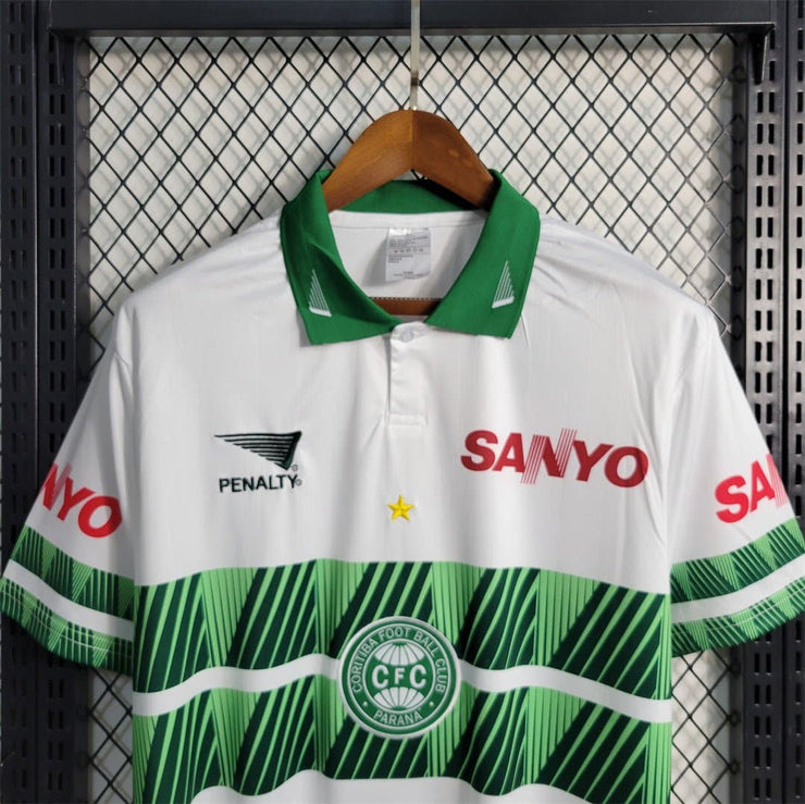 Coritiba white away retro shirts - Footballshirt.online