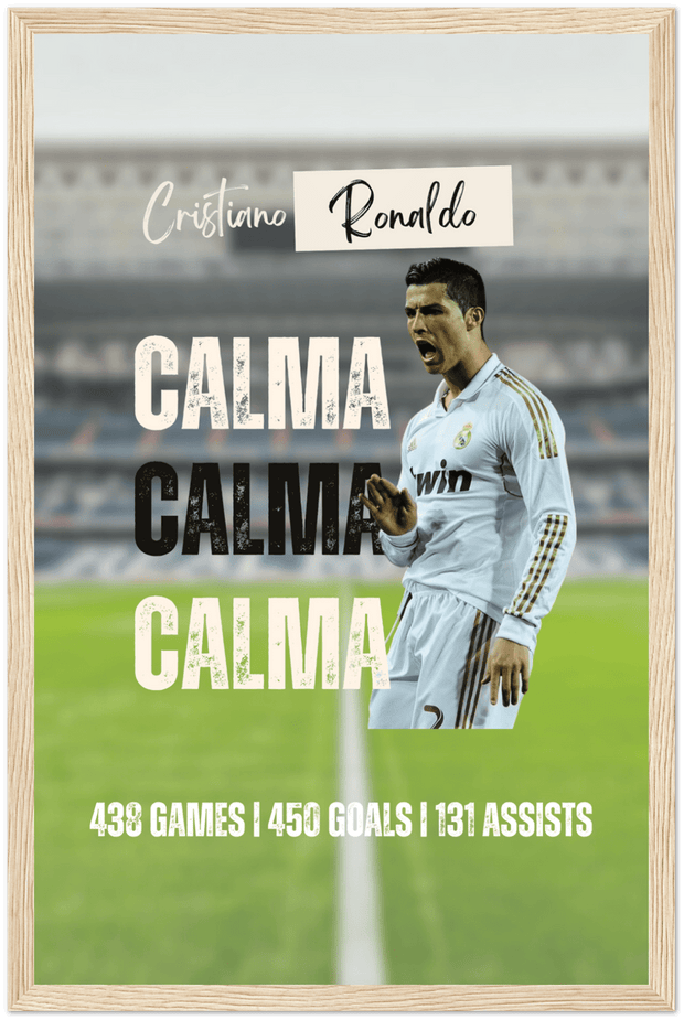 CR7 Legacy Poster - Ready to Hang "28X43"| Footballshirt.online - Footballshirt.online