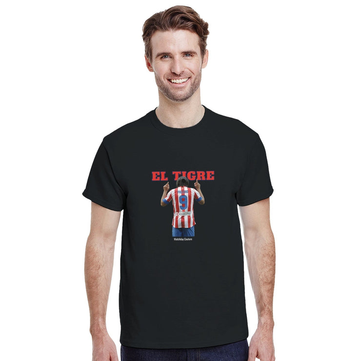 "El Tigre Falcao" Tee - Black - Footballshirt.online