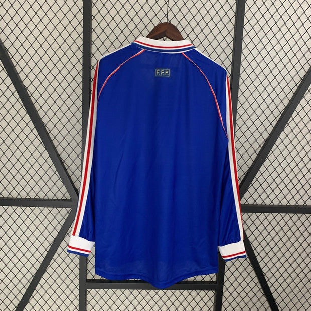 FRANCE 1998 HOME JERSEY LONG SLEEVED| Footballshirt.online - Footballshirt.online