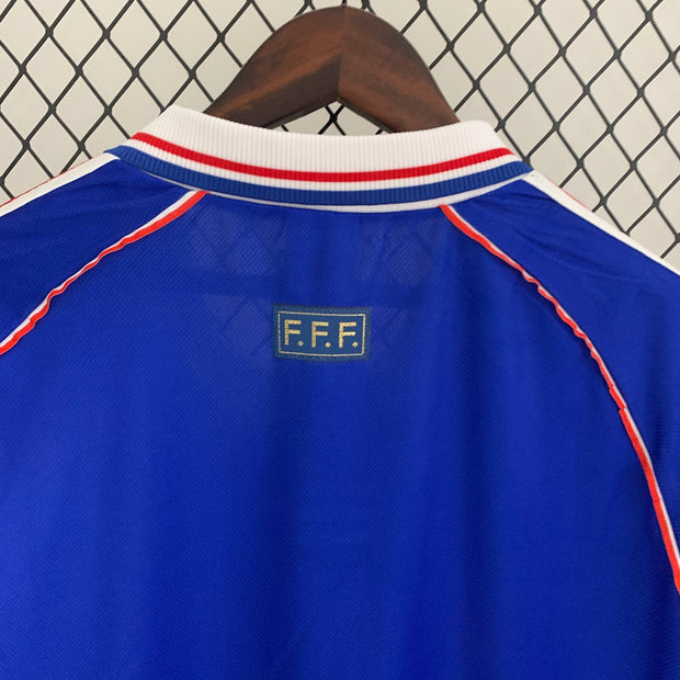 FRANCE 1998 HOME JERSEY LONG SLEEVED| Footballshirt.online - Footballshirt.online