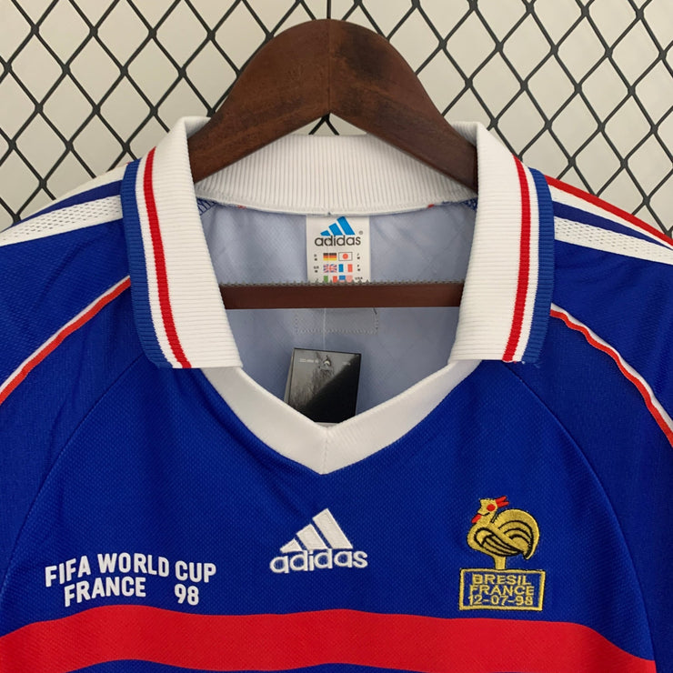 FRANCE 1998 HOME JERSEY LONG SLEEVED| Footballshirt.online - Footballshirt.online