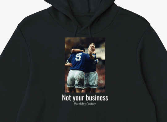 "Gazza Things" Hoodie - Black - Footballshirt.online