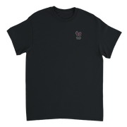 "GOAT 10" Embroidered Tee - Black - Footballshirt.online