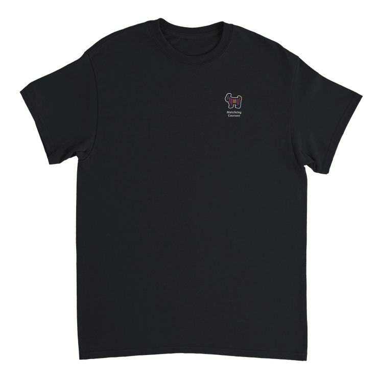 "GOAT 10" Embroidered Tee - Black - Footballshirt.online