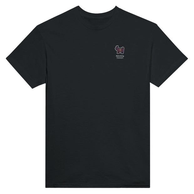 "GOAT 10" Embroidered Tee - Black - Footballshirt.online