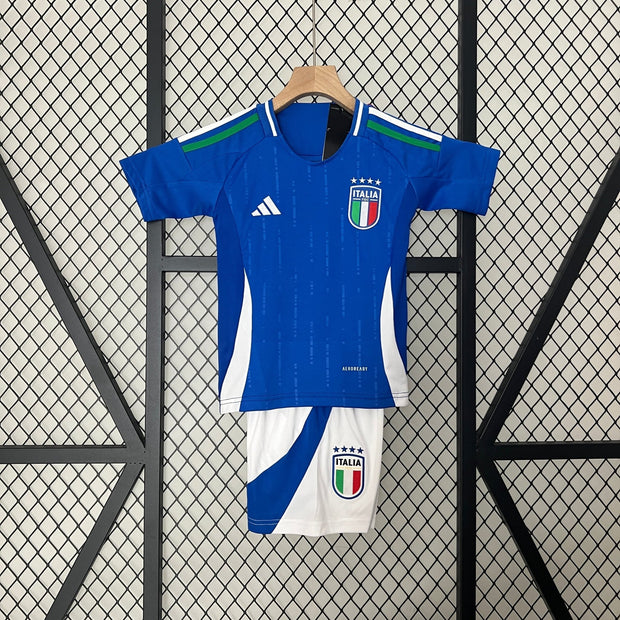 ITALY 2024 HOME JERSEY FOR CHILDREN| Footballshirt.online - Footballshirt.online