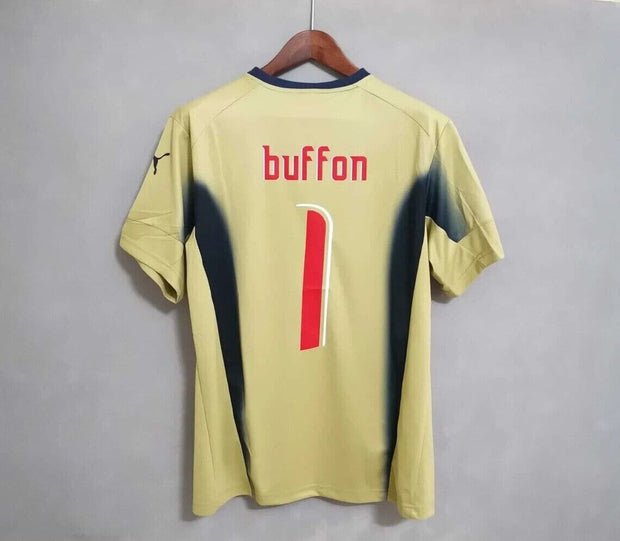 Italy Buffon 2006 World Cup Final Goalkeeper | Footballshirt.online - Footballshirt.online