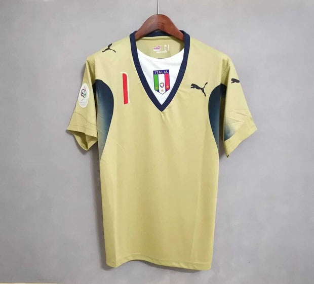 Italy Buffon 2006 World Cup Final Goalkeeper | Footballshirt.online - Footballshirt.online