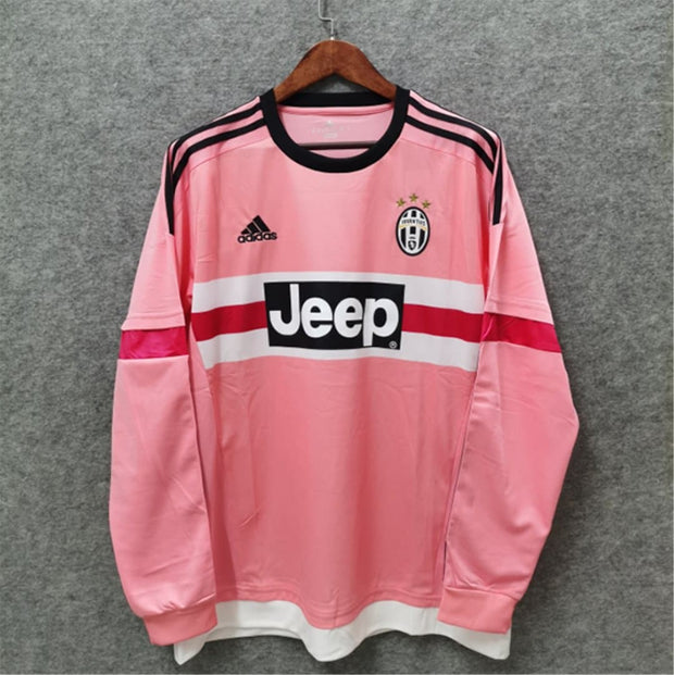 JUV away pink long sleeve Retro shirts - Footballshirt.online