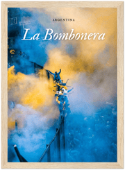 La Bombonera Poster - Ready to Hang "A4" - Footballshirt.online