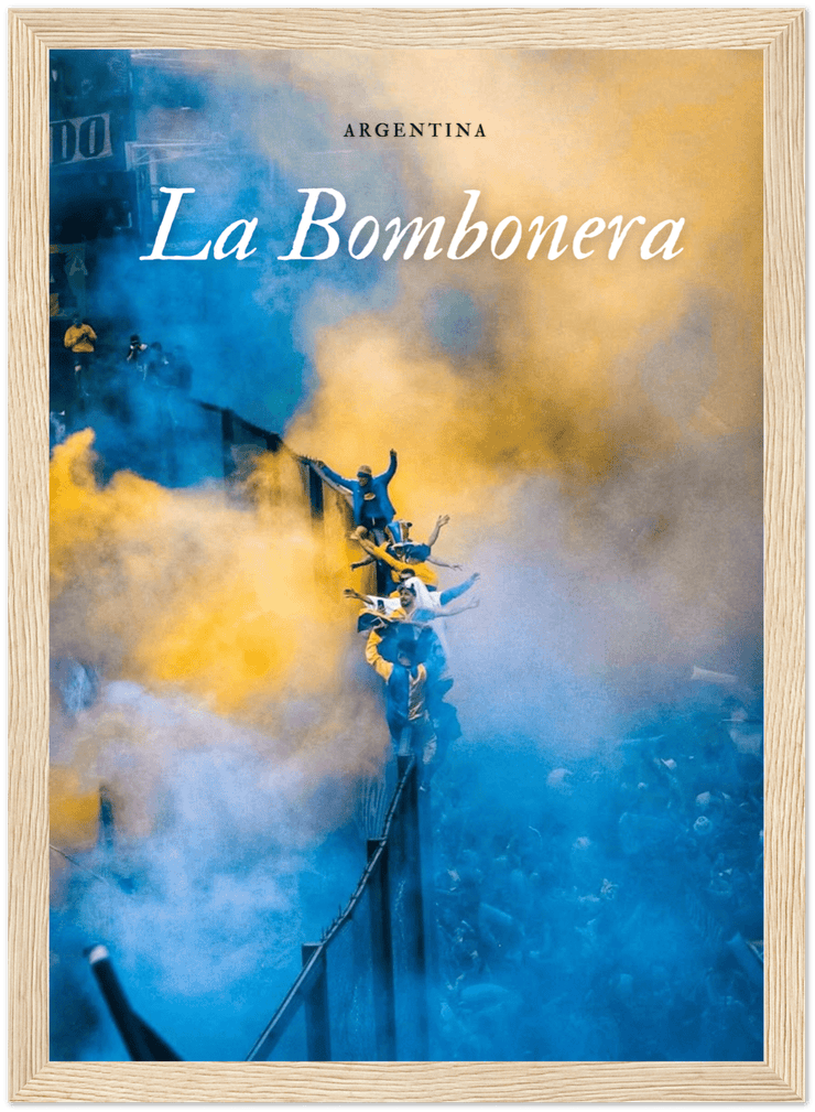 La Bombonera Poster - Ready to Hang "A4" - Footballshirt.online