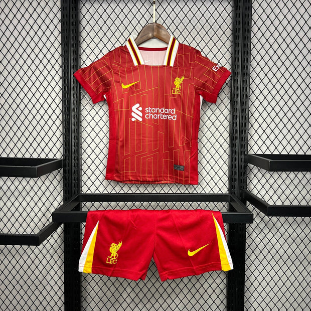 LIVERPOOL 2024 - 2025 HOME JERSEY FOR CHILDREN| Footballshirt.online - Footballshirt.online
