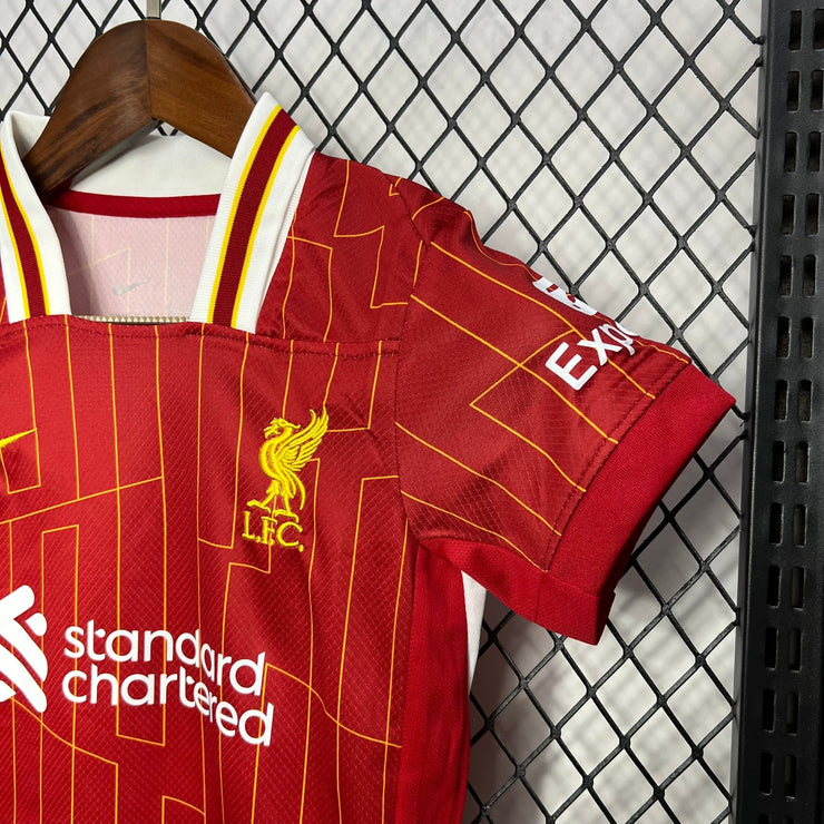 LIVERPOOL 2024 - 2025 HOME JERSEY FOR CHILDREN| Footballshirt.online - Footballshirt.online