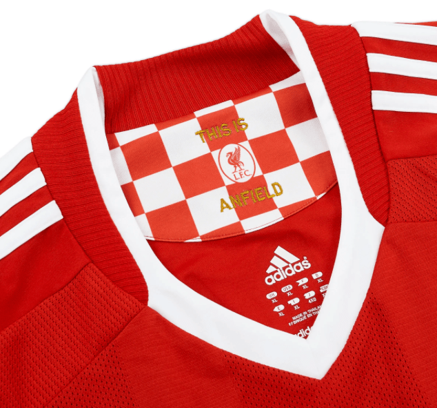 Liverpool FC 2008/10 (Home) + Champions League Badge| Footballshirt.online - Footballshirt.online