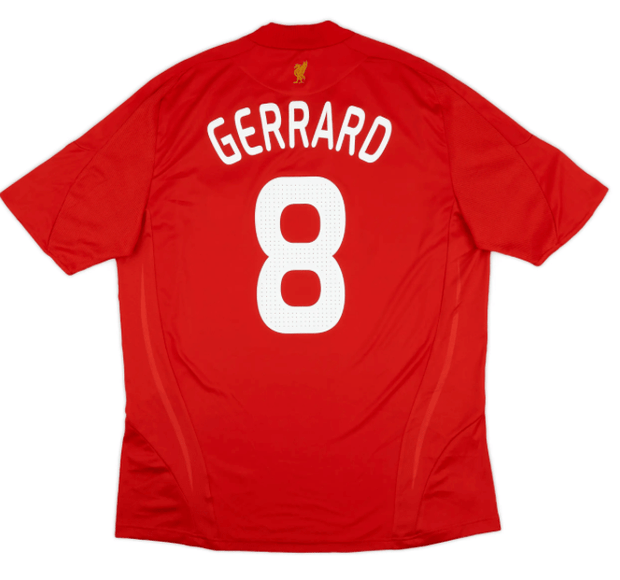 Liverpool FC 2008/10 (Home) + Champions League Badge| Footballshirt.online - Footballshirt.online