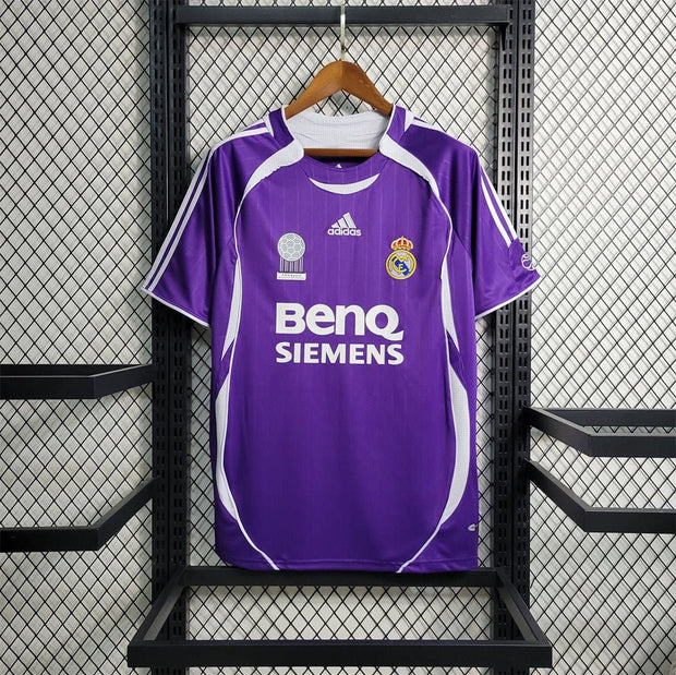 MAD away Purple retro home tshirt - Footballshirt.online