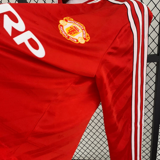 MANCHESTER UNITED 1982 - 1984 HOME JERSEY LONG SLEEVED| Footballshirt.online - Footballshirt.online