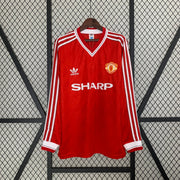 MANCHESTER UNITED 1982 - 1984 HOME JERSEY LONG SLEEVED| Footballshirt.online - Footballshirt.online
