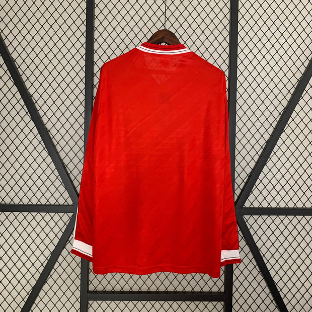 MANCHESTER UNITED 1982 - 1984 HOME JERSEY LONG SLEEVED| Footballshirt.online - Footballshirt.online