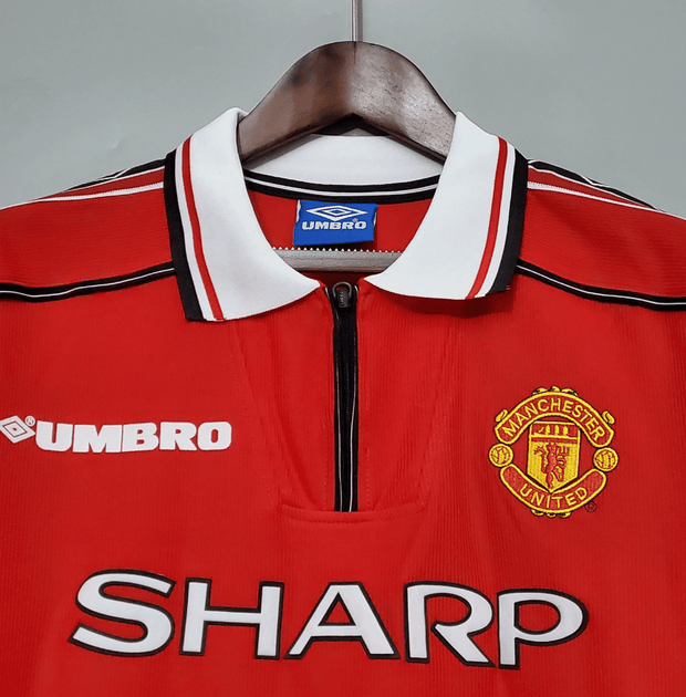 MANCHESTER UNITED 1998 - 1999 HOME JERSEY LONG - SLEEVED| Footballshirt.online - Footballshirt.online