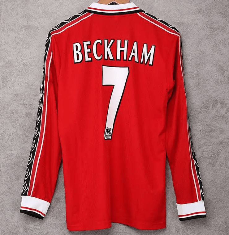MANCHESTER UNITED 1998 - 1999 HOME JERSEY LONG - SLEEVED| Footballshirt.online - Footballshirt.online