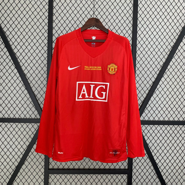MANCHESTER UNITED CHAMPIONS LEAGUE 2008 FINAL LONG SLEEVED| Footballshirt.online - Footballshirt.online