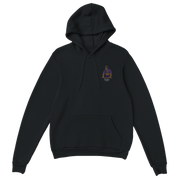 "Maradona Smoke" Embroidered Hoodie - Black - Footballshirt.online