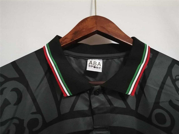 Mexico 1998 Classic Retro Vintage Away Shirt Black 11 | Footballshirt.online - Footballshirt.online