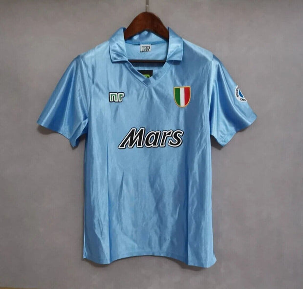 Naples 1990 - 1991 Maradona 10 Home Retro Shirt - Footballshirt.online