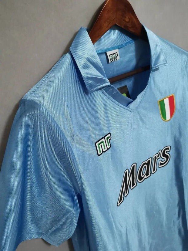 Naples 1990 - 1991 Maradona 10 Home Retro Shirt - Footballshirt.online