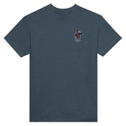 "Neymar at Barça" Embroidered Tee - Dark Heather - Footballshirt.online