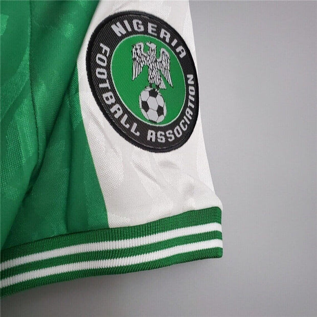Nigeria 1996 Okocha 10 Home Retro Vintage Football Shirts - Footballshirt.online