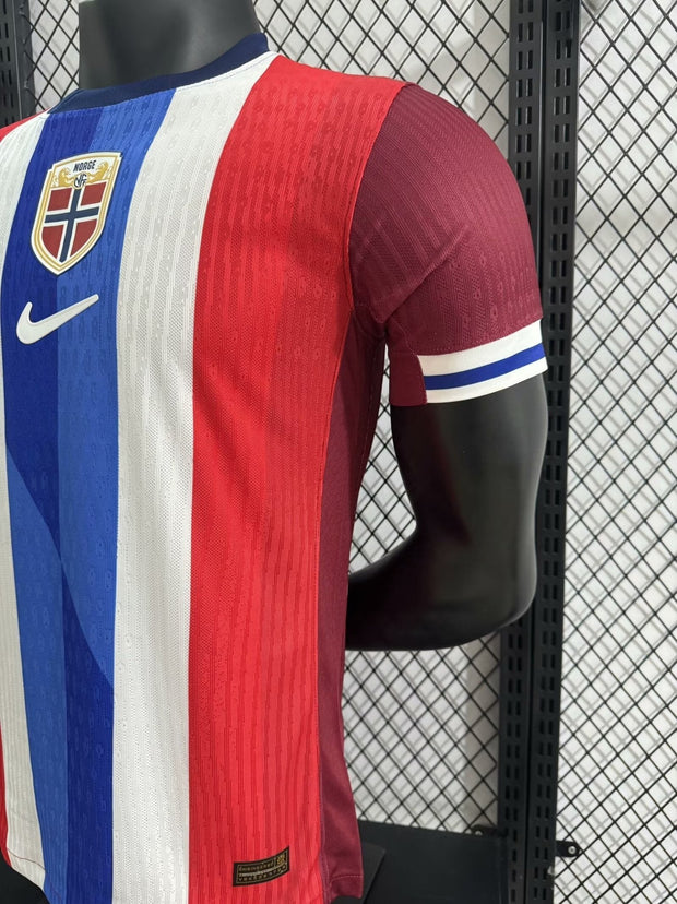 NORWAY 2024 HOME JERSEY PLAYER EDITION| Footballshirt.online - Footballshirt.online