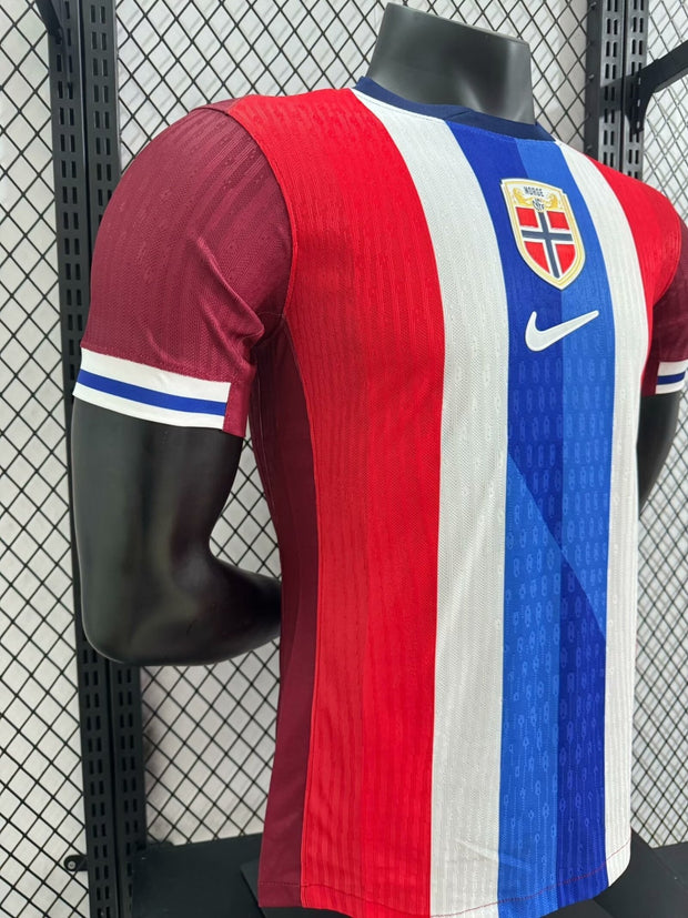 NORWAY 2024 HOME JERSEY PLAYER EDITION| Footballshirt.online - Footballshirt.online