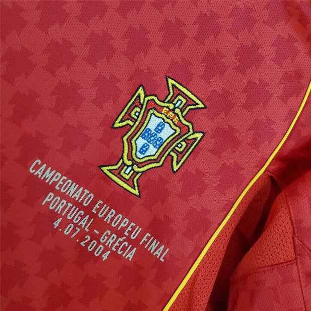 Portugal 2004 Final Cristiano Ronaldo 17 | Footballshirt.online - Footballshirt.online