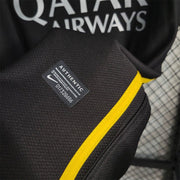 Qatar Airways Bar third away Home retro Vintage Soccer Shirt - Footballshirt.online