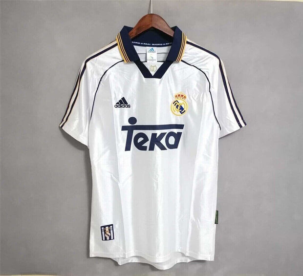 Real Madrid 1999 - 2000 Redondo 6 Home Retro Shirt| Footballshirt.online - Footballshirt.online