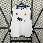 REAL MADRID 2000 - 2001 HOME JERSEY LONG SLEEVED | Footballshirt.online - Footballshirt.online
