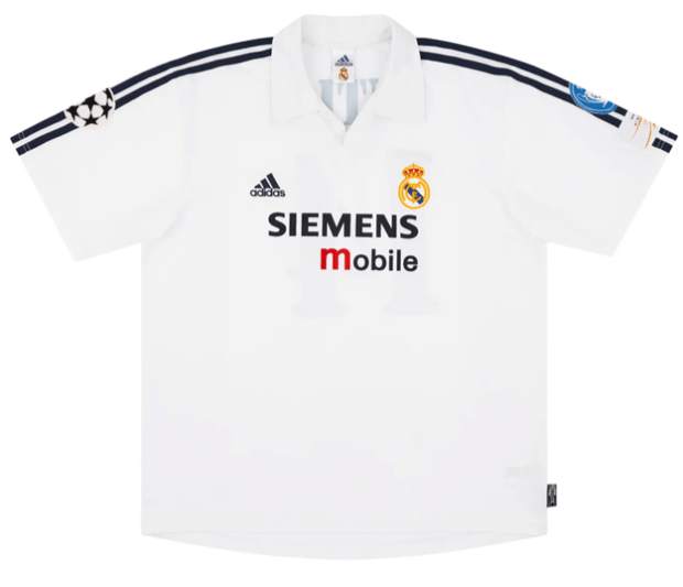 Real Madrid 2002/03 (UCL) w/ Champions League Badge| Footballshirt.online - Footballshirt.online