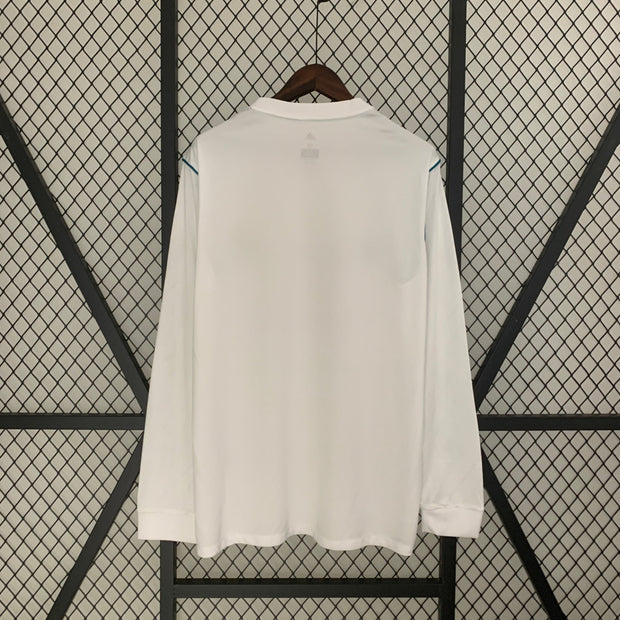 REAL MADRID 2017 - 2018 HOME JERSEY LONG SLEEVED| Footballshirt.online - Footballshirt.online