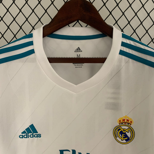 REAL MADRID 2017 - 2018 HOME JERSEY LONG SLEEVED| Footballshirt.online - Footballshirt.online