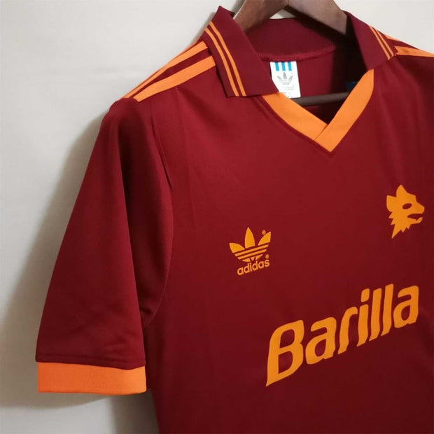 Roma home retro shirts - Footballshirt.online