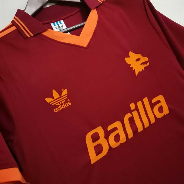 Roma home retro shirts - Footballshirt.online
