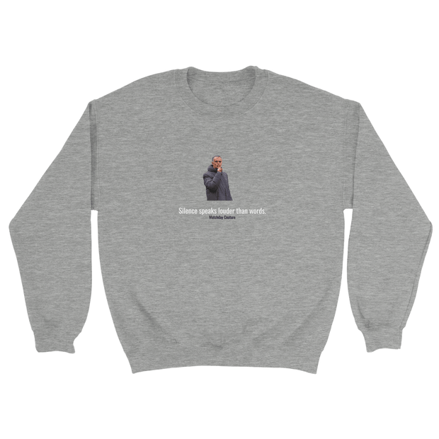 "Silence Mourinho" Sweatshirt| Footballshirt.online - Footballshirt.online
