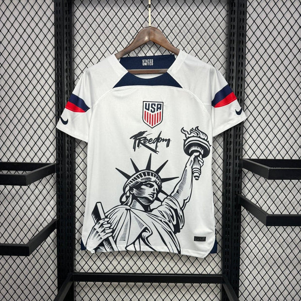 USA Statue Away Retro | Footballshirt.online - Footballshirt.online