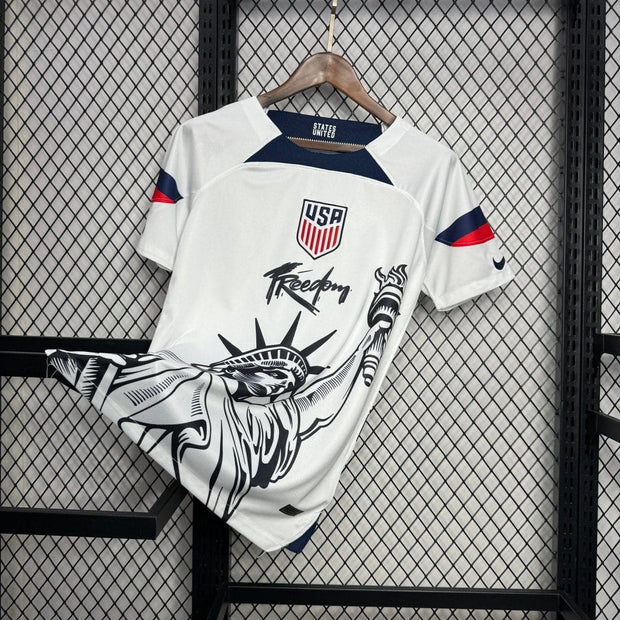 USA Statue Away Retro | Footballshirt.online - Footballshirt.online