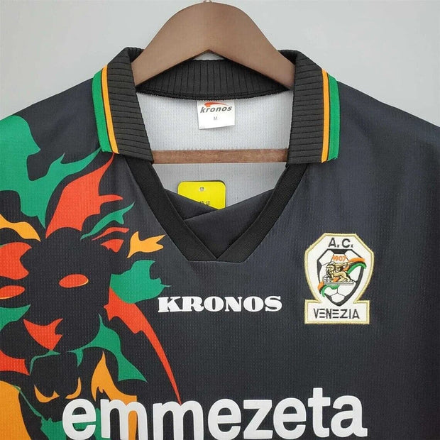 Venezia Home Black 97 - 98 Vintage Shirt - Footballshirt.online